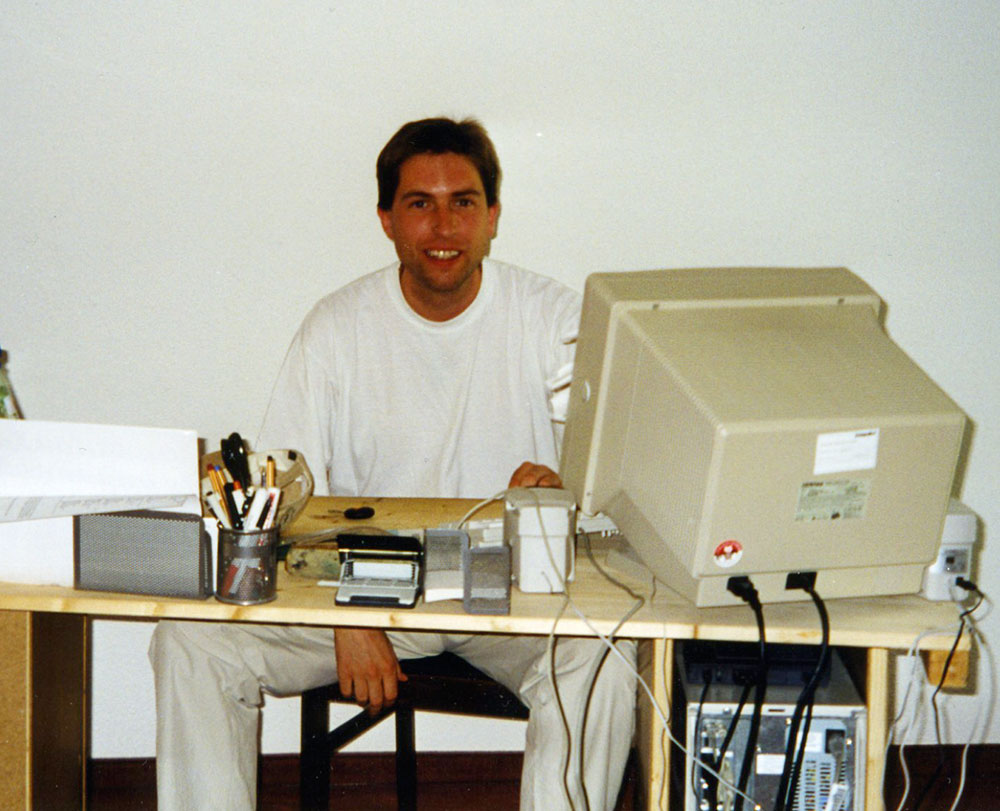 Florian Huber (im Jahre 2000)